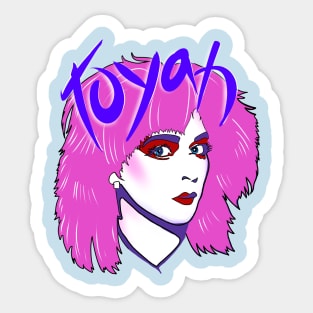 Toyah Sticker